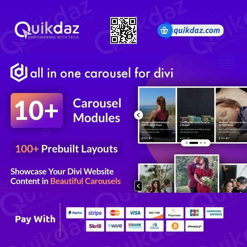 All in One Carousel for Divi