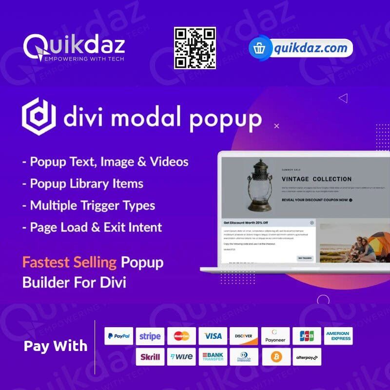 Divi Modal Popup