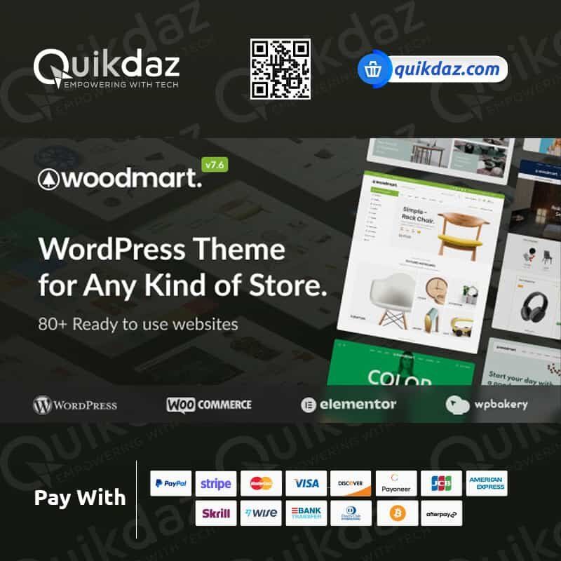 WoodMart Multipurpose WooCommerce Theme Quikda